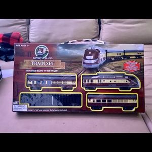 Powered Train Track Set